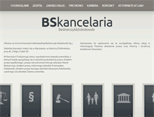 Tablet Screenshot of bskancelaria.pl